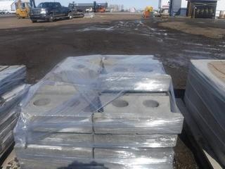 Pallet of Assorted Concrete Stones