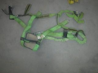 Qty of (2) Safety Harnesses w/ Lanyards