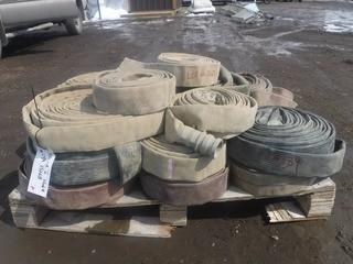 Lot of Assorted Fire Hoses