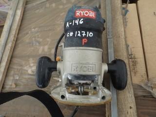 Lot of Ryobi Router, Ryobi Jigsaw & (2) Makita Skill Saws