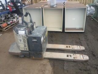 Crown Electric Pallet Jack w/ Charger - Condition Unknown