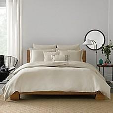 REAL SIMPLE(R) LATTICE KING DUVET COVER IN STONE                                                    