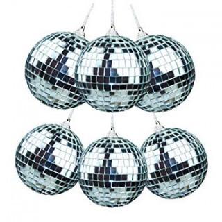 Lot 7 boxes Disco Balls Xmas Ornaments 