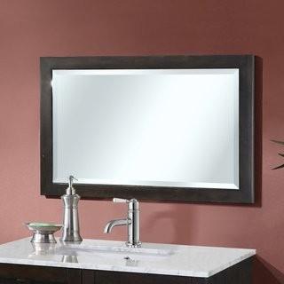Zipcode Design Lehigh Wood Frame Beveled Edged Wall Mirror (ZPCD1222_21304385)