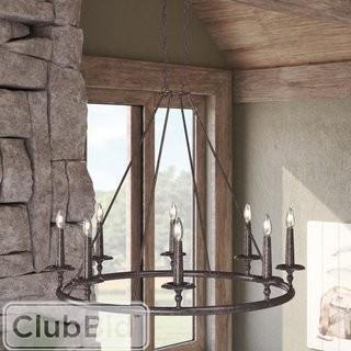 Loon Peak Bedford 8-Light Candle-Style Chandelier (LOON6039)  