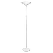 GLOBE ELECTRIC TORCHIERE LED FLOOR LAMP IN WHITE                                                    