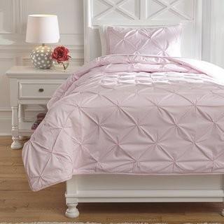 Signature Design by Ashley Medera Comforter Set - Full - Pink (WCF2635_16298681)