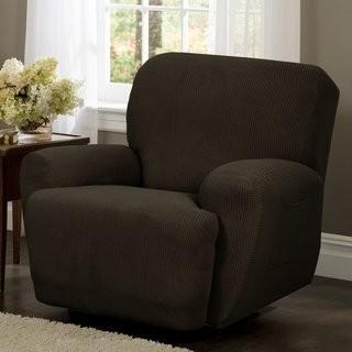 Three Posts T-Cushion Recliner Slipcover Set - Olive Green (TRPT1628_22826454)