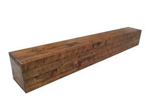 45" Mantle Shelf - Rustic Brown - M902-45-AO