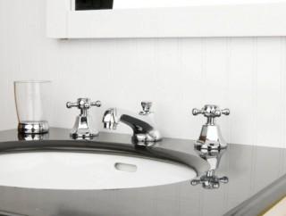 Kingston Brass Metropolitan Double Handle Widespread Bathroom Faucet with Pop-Up Drain (KBBB3936)