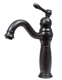 DYCONN - Single Hole Contemporary Vessel Faucet - Bronze 