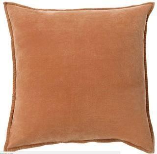 Lot (2pcs ) Surya Pillow Shams - Peach Color CV002-2020