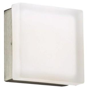 PLC Lighting - 6573SNLED - Brushed Nickel - Frosted Glass