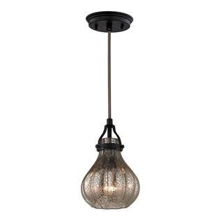 Laurel Foundry Modern Farmhouse Orofino 1-Light Mini Pendant - Blk (LRFY4764_20236909)