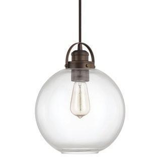 Varick Gallery Caster 1-Light Globe Mini Pendant 4641BB-136 (VRKG1457_21223093)