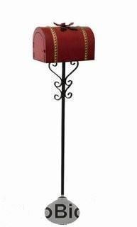 Fleur De Lis Living Decorative Mailbox Stand (FDLL4112)