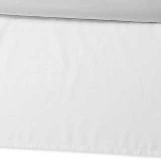 KENNETH COLE NEW YORK ESCAPE KING BED SKIRT IN WHITE                                                