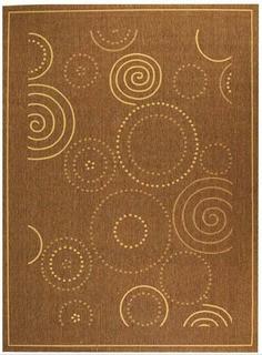 Safavieh - Courtyard Collection  - CS-1522 - CY1906-3009-5   - 160cm x 230cm - Brown / Natural 