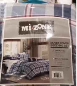 MI-Zone Twin Duvet Cover Set 