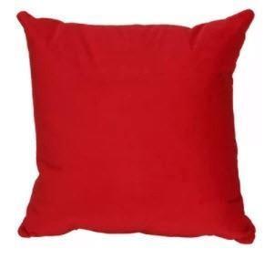 Lot (2pcs) Cortesi Home Oppy Red Flower Velvet Throw Pillow (VKGL1510_15282610)