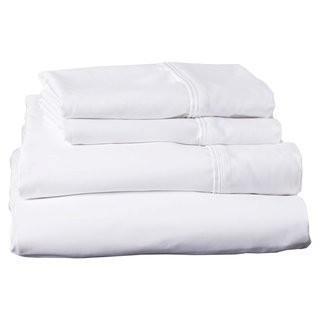 Darby Home Co Superior 1200 Thread Count 100% Cotton Sheet Set  - Full - White (DABY2882_21667355_21667349)