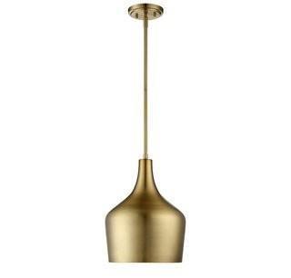 Langley Street Knoxville 1 Light Mini Pendant - Natural Brass (LGLY352518793805)