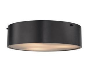 Elk Lighting - 45320/3 - Clayton 3 Light 16 inch Oil Rubbed Bronze Flush Mount Ceiling Light in Standard