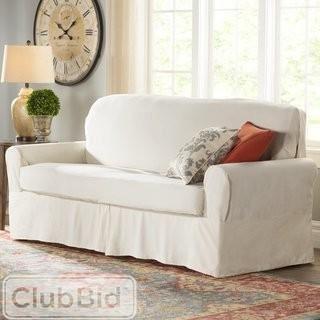 Darby Home Co Box Cushion Sofa Slipcover (DBHC6083_16322926)