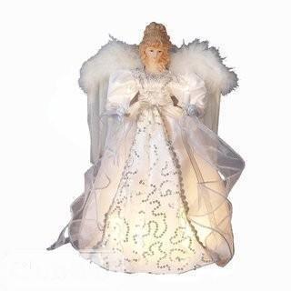 Kurt Adler 10 Light Angel Tree Topper (KJC5206)