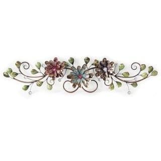 Charlton Home Three Flowers on Vine Wall Decor (CHLH2093)