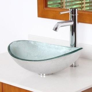 Elite Hand Painted Glass Oval Vessel Bathroom Sink (ELIE1036_12654579)