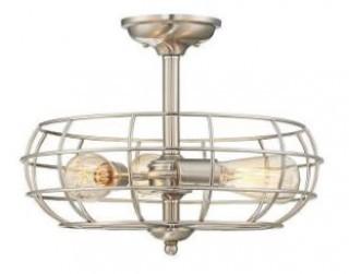 Savoy Lighting - 1-8075-3-13 - Scout - Three Light Semi-Flush Mount