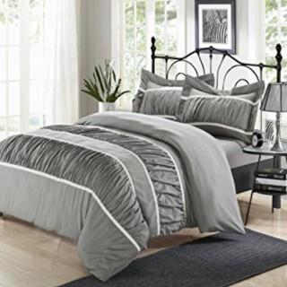 Chic Home - Betsy King  - 3pc Set - Grey