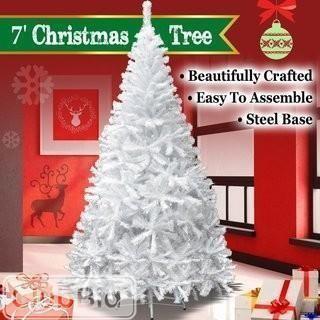 The Holiday Aisle Strong Camel 7' White Pine Artificial Christmas Tree (THDA5618)