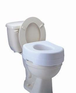 Carex Raised Toilet Seat (CRX1007)