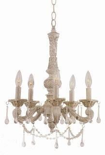 TransGlobe Lighting Crystal Flair 5-Light Candle Style Chandelier (TGL1063)