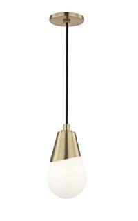 Corrigan Studio Cornell 1-Light Mini Pendant - Aged Brass(CSTD5908_23264586)