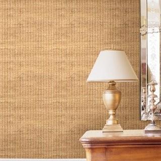 Brewster Home Fashions Shangri La Li Wei  24' x 36 Grasscloth Wallpaper Roll - 1 Roll (BZH8839)