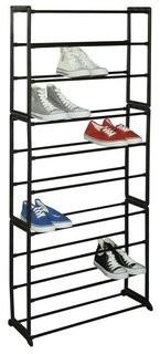 Sunbeam 10-Tier 30 Pair Shoe Rack (SNB1235)