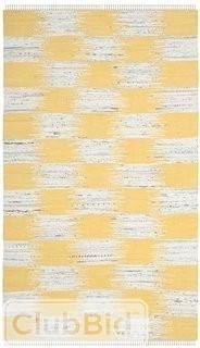 August Grove Opie Hand-Woven Yellow/Gray Area Rug 4' x 6'(AGGR1681_20657773)