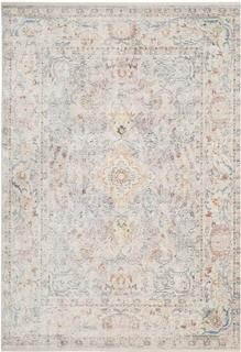 Bungalow Rose Soren Cream/Light Blue Area Rug (BNRS3412_20944294) - 3' x 5' 