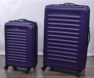 Prodigy Velocity 2-Piece Hardside Spinner Luggage Set - Purple? - 24" & Carry On 