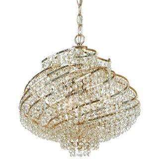 AF Lighting Lyric 4-Light Crystal Chandelier (XAF1240)