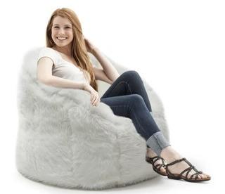 Comfort Research Big Joe Milano Bean Bag Lounger - White (FR1672-15020830)