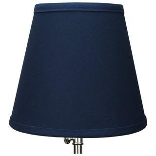 Lot (2pcs) Fenchel Shades 8 Linen Empire Lamp Shade - Navy (FLSS1120_21017964)