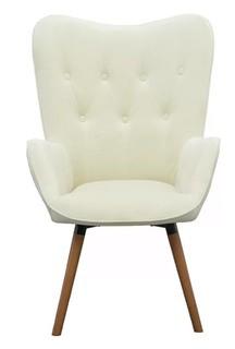 Trent Austin Design Bamard Tufted Button Back Armchair - White (TRNT4382_25822947)