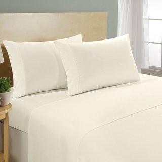 Andover Mills Froehlich 1000 Thread Count 100% Cotton Sheet Set - King - Cream (ANDV3018_24748595_24748589)