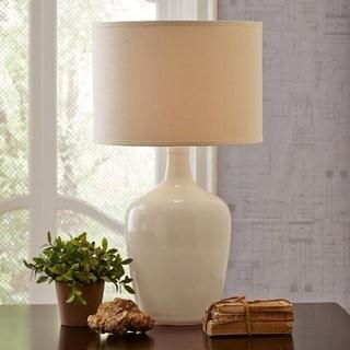 Birch Lane Brookeway Table Lamp - Cream - White (BL8071_14415574)