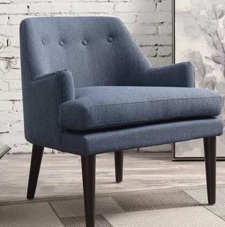 Alcott Hill Appaloosa Mid Century Accent Armchair - Blue (ALTH1661_23185746)