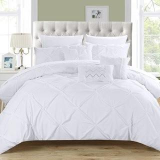 Willa Arlo Interiors Filicia 10 Piece Comforter Set - White - King (WRLO4369_22712239_22712245)